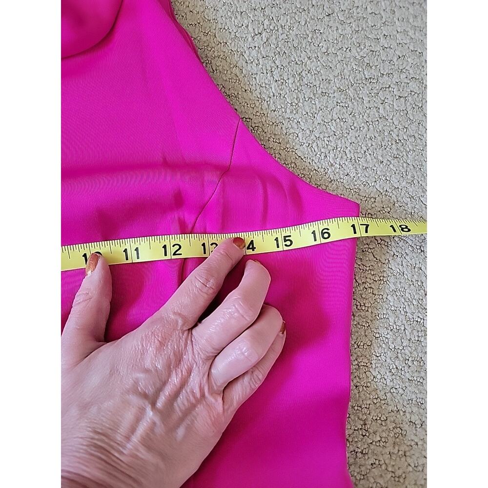 Eliza J Pink Long Formal Women's Gown Size 8 - Picture 10 of 14